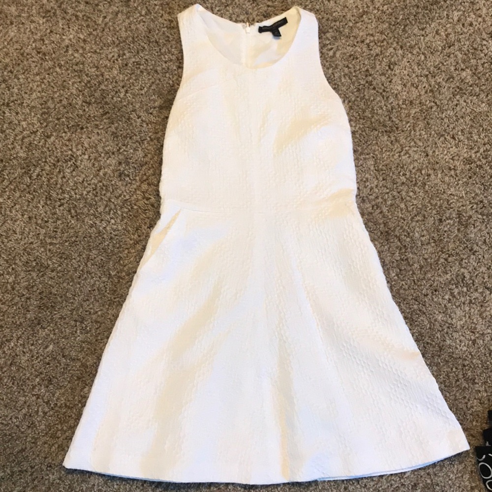 White banana republic dress
